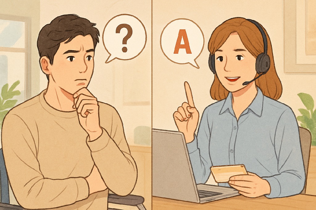 �����ڰ� �ñ��� ���� ����� ������ �亯���ִ� �̹���.