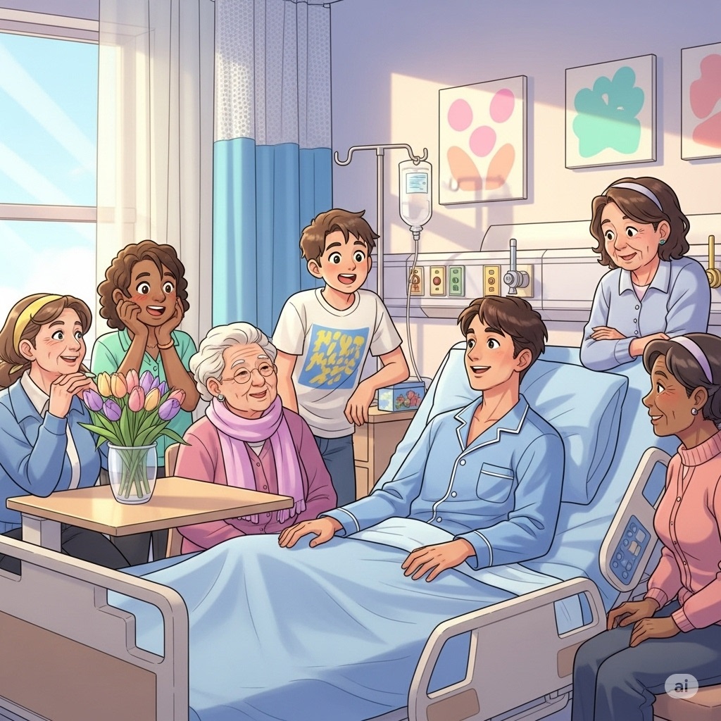 ���� ģ������ �������� �ް� �ູ���ϴ� ȯ�� �̹���.