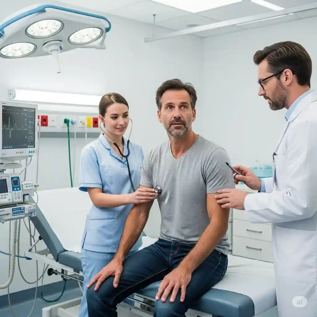 ħ������ ���� ȯ�ڿ� �˻縦 �ϴ� �Ƿ���